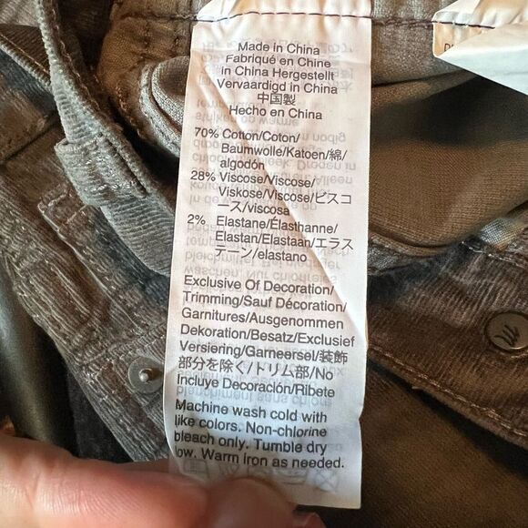 Madewell 10 inch high rise skinny corduroy jeans - Picture 7 of 13